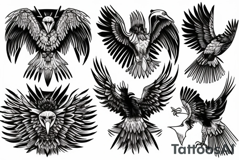 A eagle tattoo idea