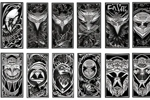 A eagle tattoo idea