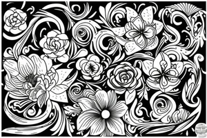 fleurs de Tahiti tattoo idea