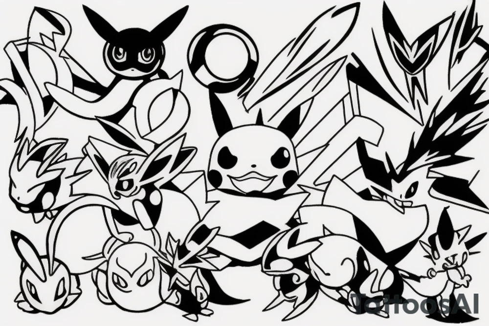 Pokemon tattoo idea