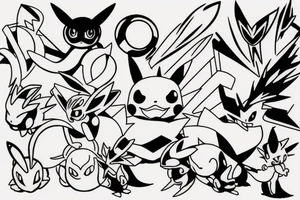 Pokemon tattoo idea