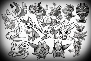 Pokemon tattoo idea