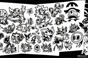 Pokemon tattoo idea