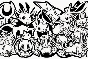 Pokemon tattoo idea