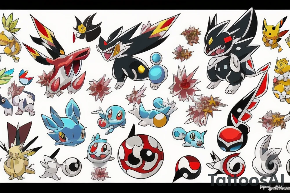 Pokemon tattoo idea