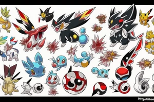 Pokemon tattoo idea