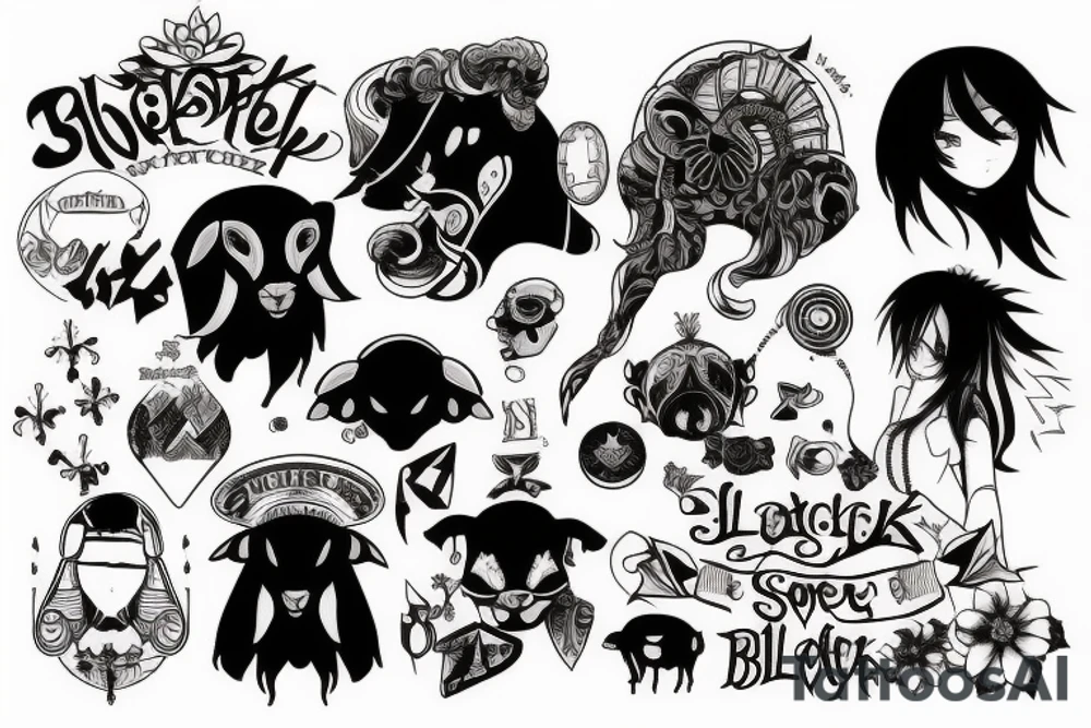 The black sheep with attitude tattoo idea