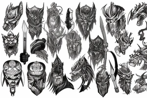 berserker tattoo idea