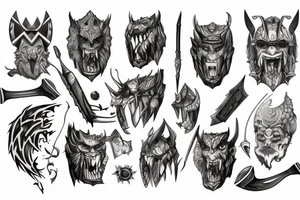 berserker tattoo idea