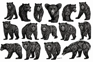 berserker bear tattoo idea
