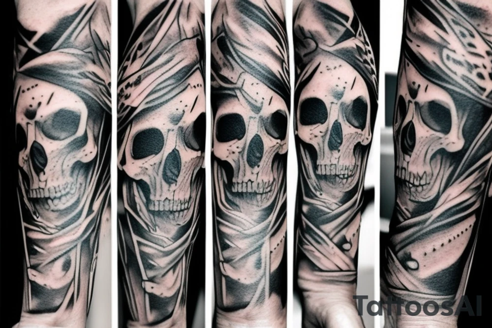 skull tattoo idea