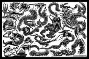 hydra tattoo idea
