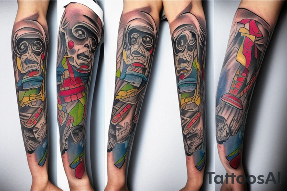 somebody who peed their pants tattoo idea