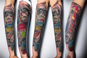 somebody who peed their pants tattoo idea