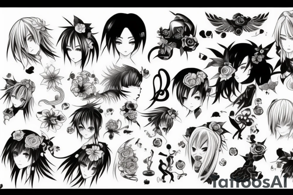 Anime tattoo idea