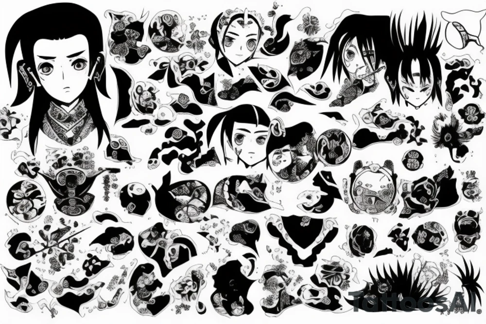 kimetsu no yaiba tattoo idea