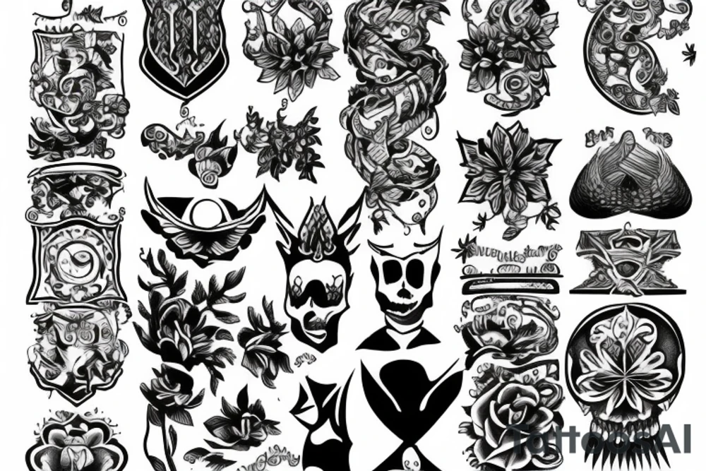 ornaments tattoo idea