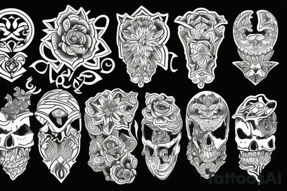 ornaments tattoo idea