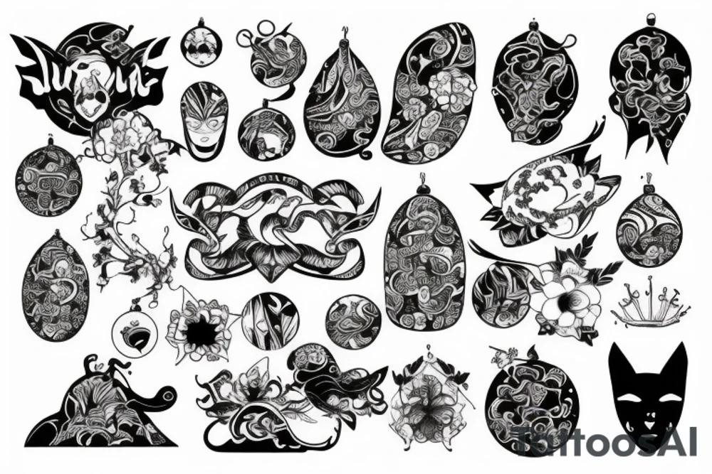 ornaments tattoo idea