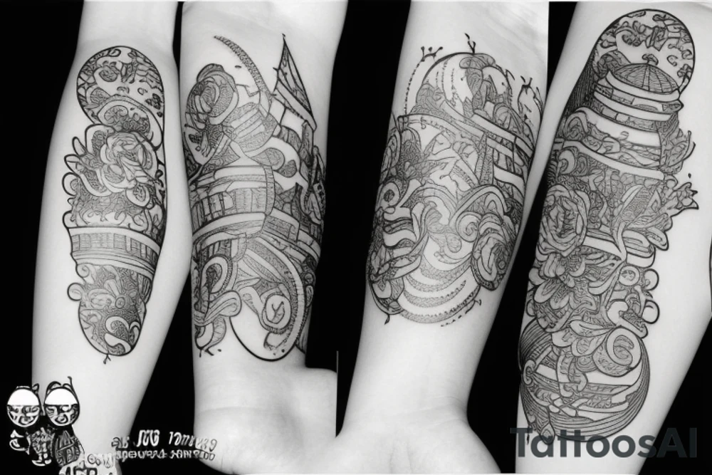 ornaments tattoo idea