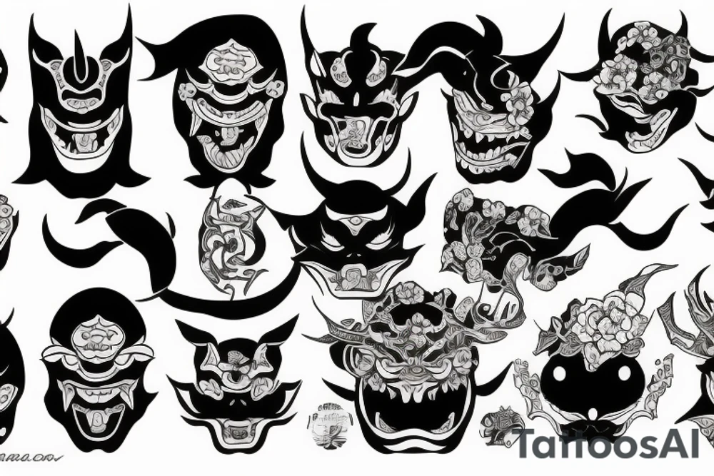 Hannya tattoo idea