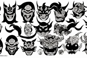 Hannya tattoo idea