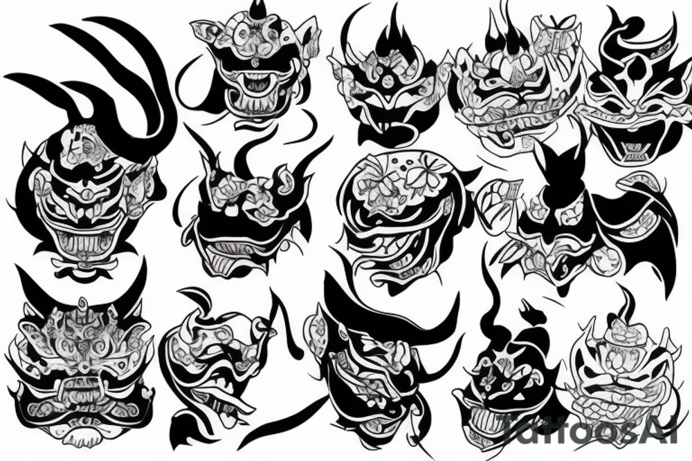 Hannya tattoo idea