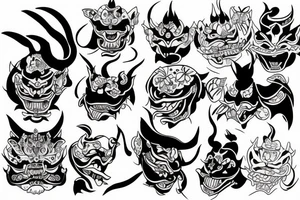 Hannya tattoo idea
