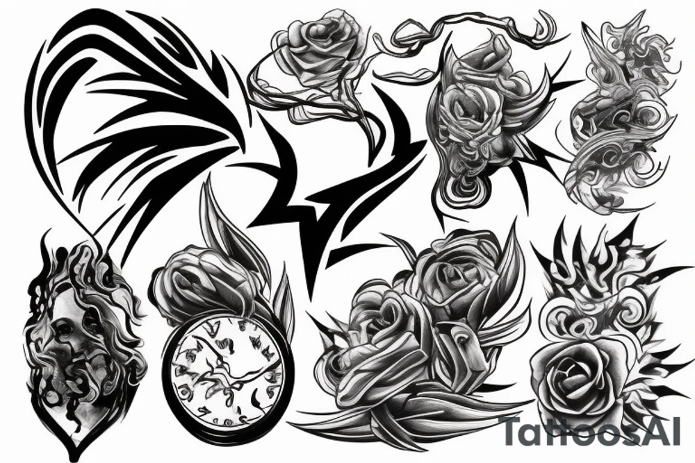 Lightning tattoo idea