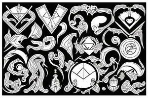 symbol ornements tattoo idea