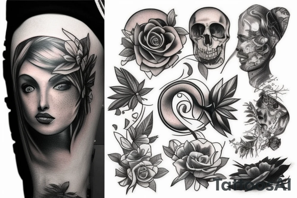 realistic tattoo idea
