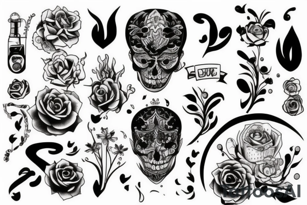 Tattoo to remind myself to enjoy life tattoo idea