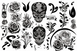 Tattoo to remind myself to enjoy life tattoo idea