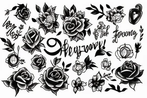 Tattoo to remind myself to enjoy life tattoo idea