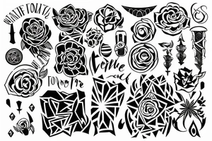 Tattoo to remind myself to enjoy life tattoo idea