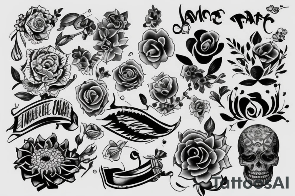 Tattoo to remind myself to enjoy life tattoo idea