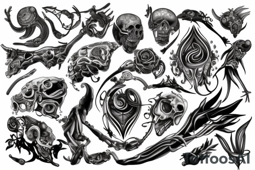 Enjoy life tattoo idea