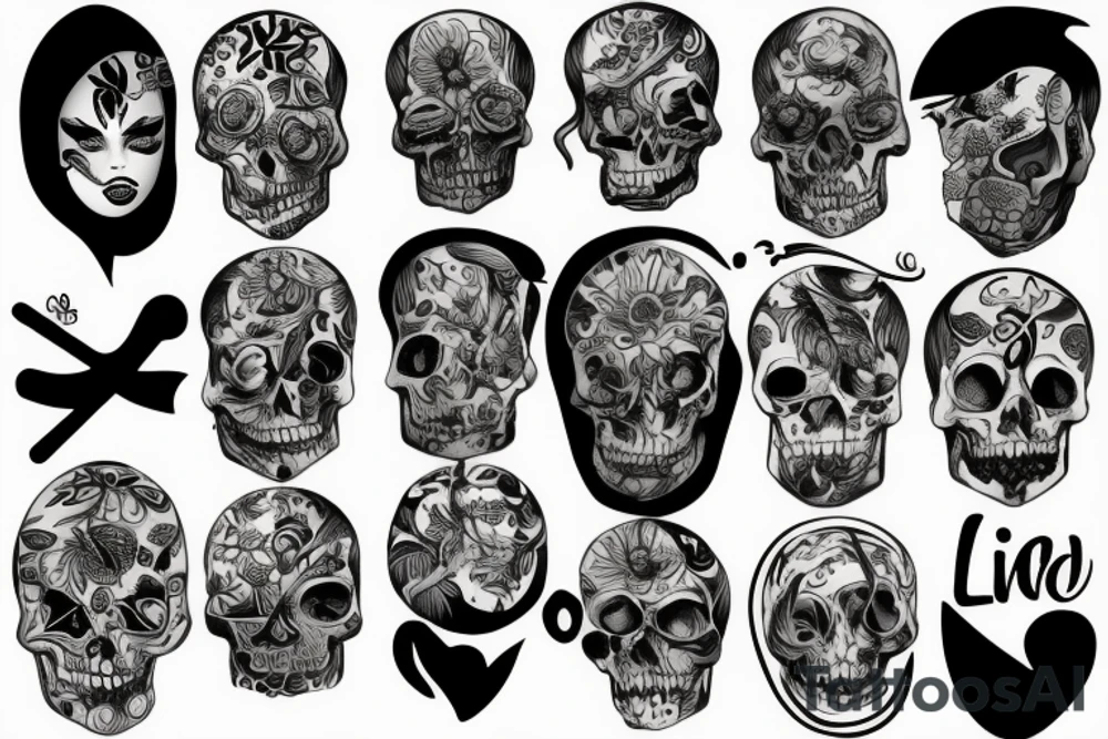 Enjoy life tattoo idea