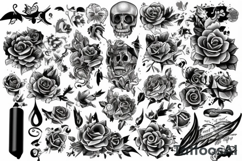 Enjoy life tattoo idea