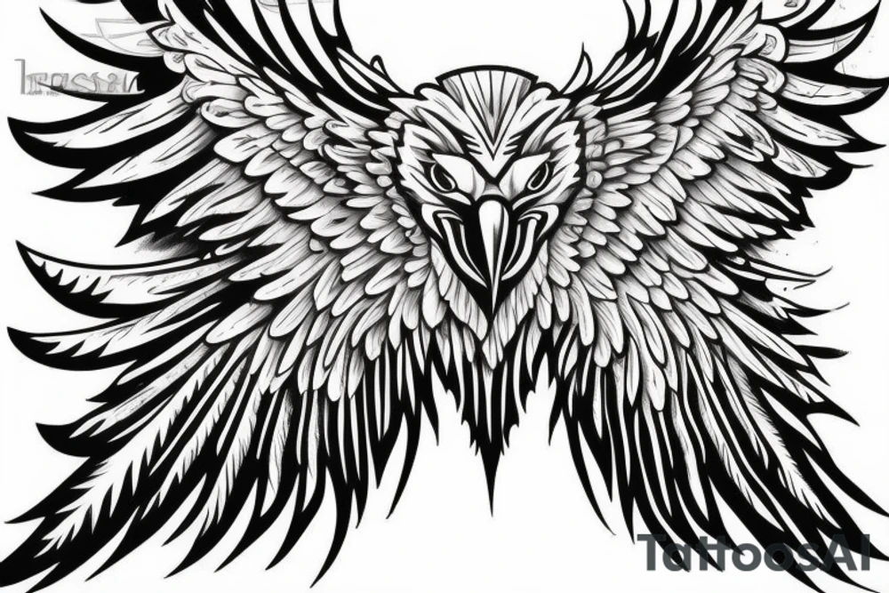 Eagle wings forearm tattoo ideas tattoo idea