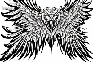 Eagle wings forearm tattoo ideas tattoo idea