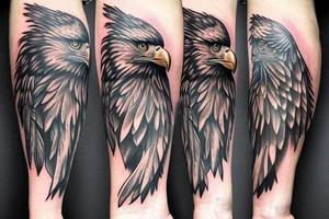Eagle wings forearm tattoo ideas tattoo idea