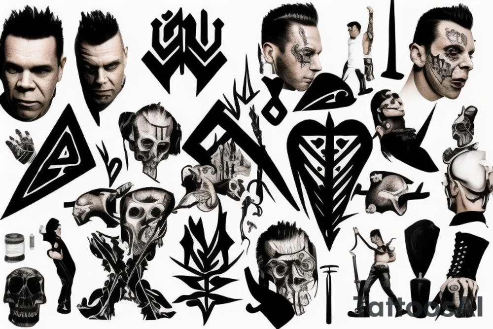 sonne rammstein art tatoo with kruspe on mountain tattoo idea