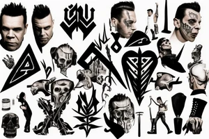 sonne rammstein art tatoo with kruspe on mountain tattoo idea