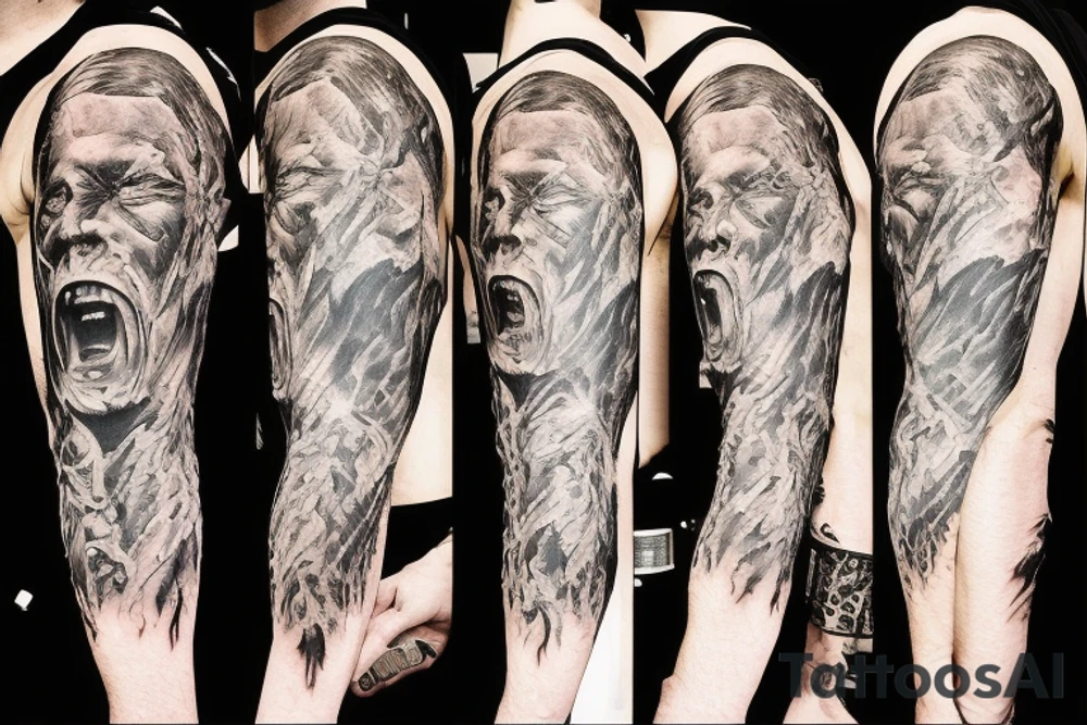 sonne rammstein on mountain tattoo idea