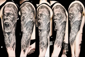 sonne rammstein on mountain tattoo idea