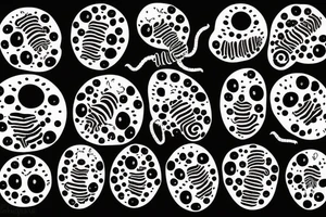 Centipede but it’s body is made of eyeballs tattoo idea