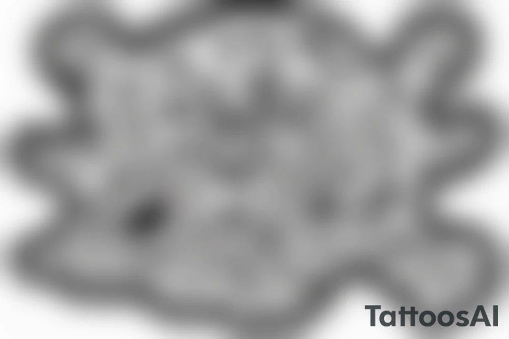 Zombie brain CAT scan tattoo idea