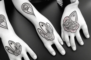Dog paws tattoo idea