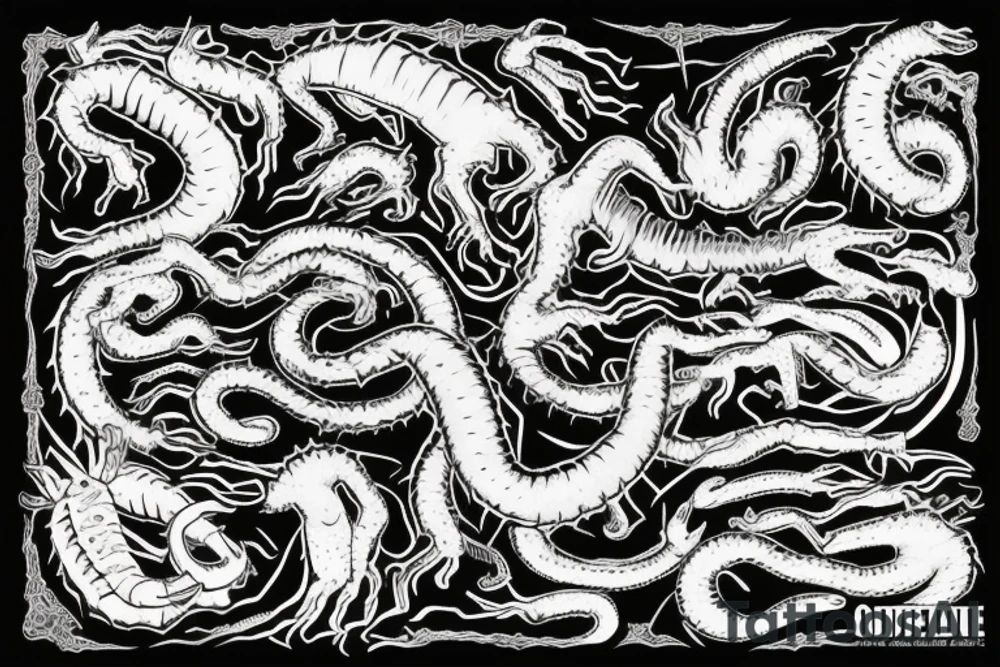 Centipede tattoo idea